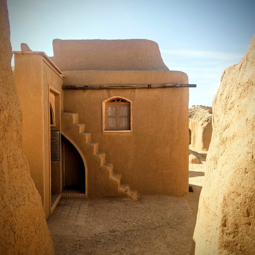 Iranian earthen staircase